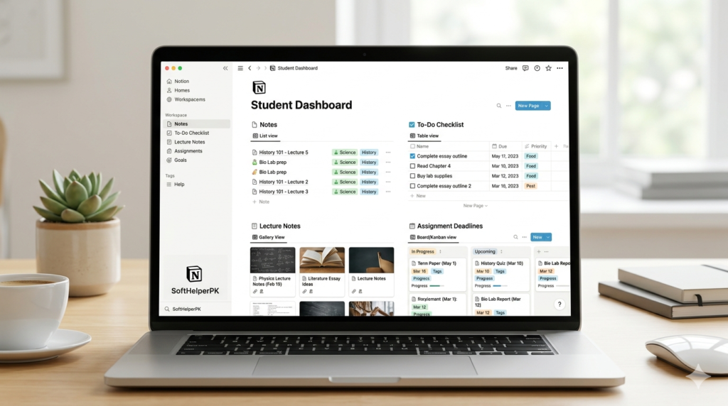 Notion – Your All-in-One Study Hub
