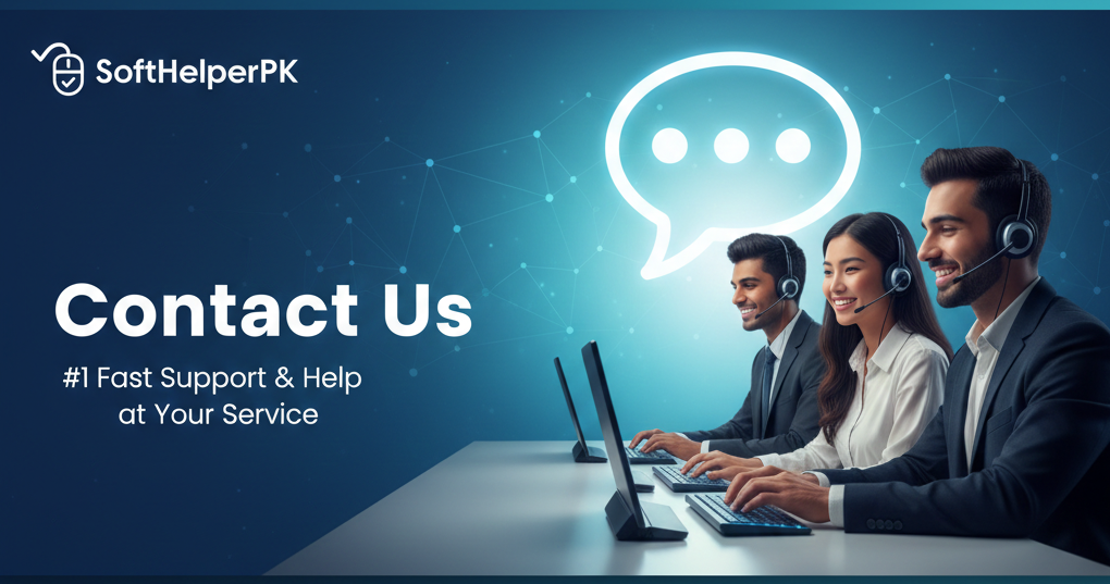 Contact Us – Fast Support at SoftHelperPK