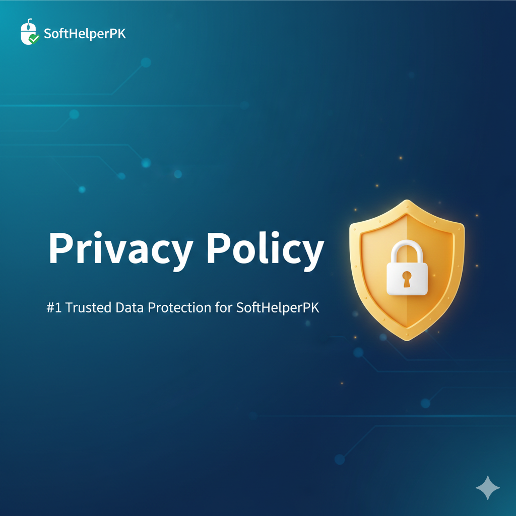 Privacy Policy - SoftHelperPK Trusted Data Protection.