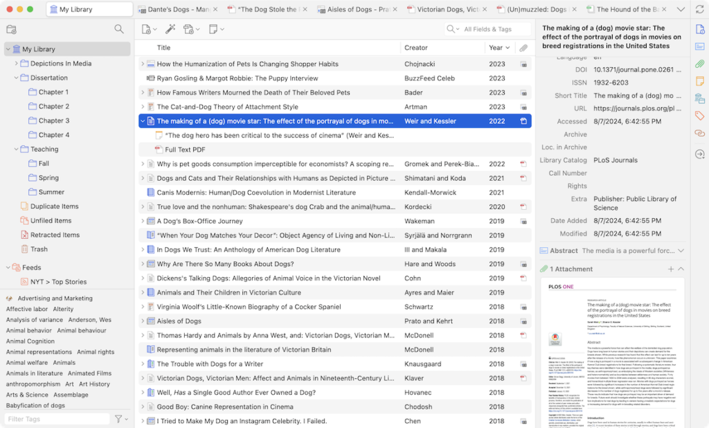 best free software for students zotero research tool