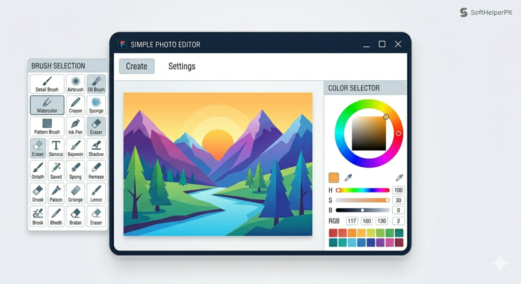 Krita free digital art photo editor 2026