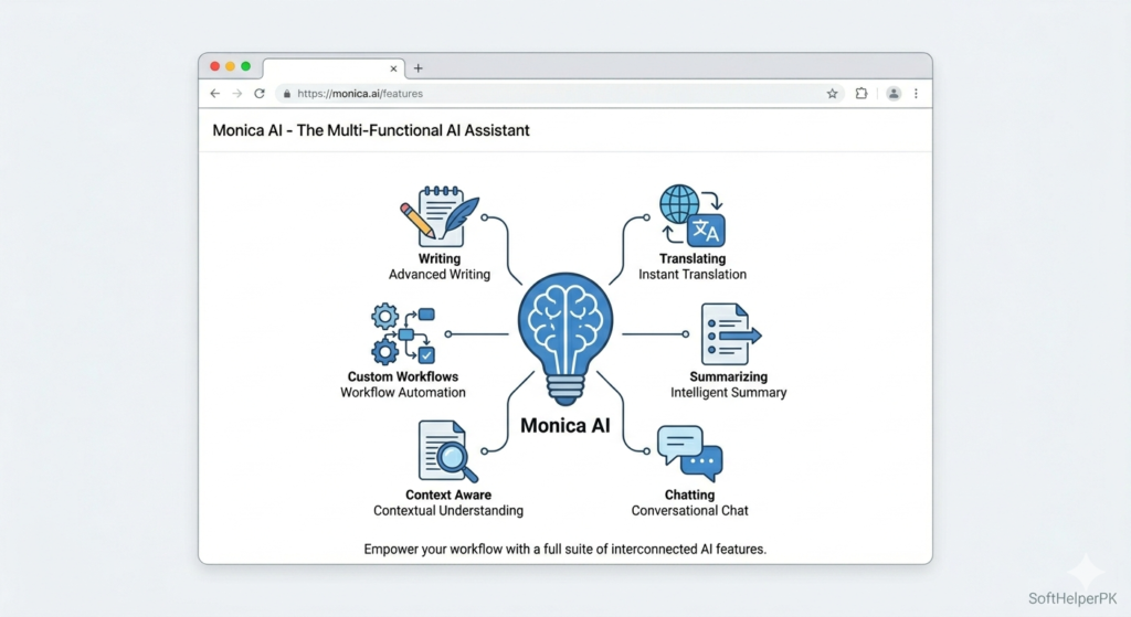 Monica AI Chrome extension browser assistant 2026