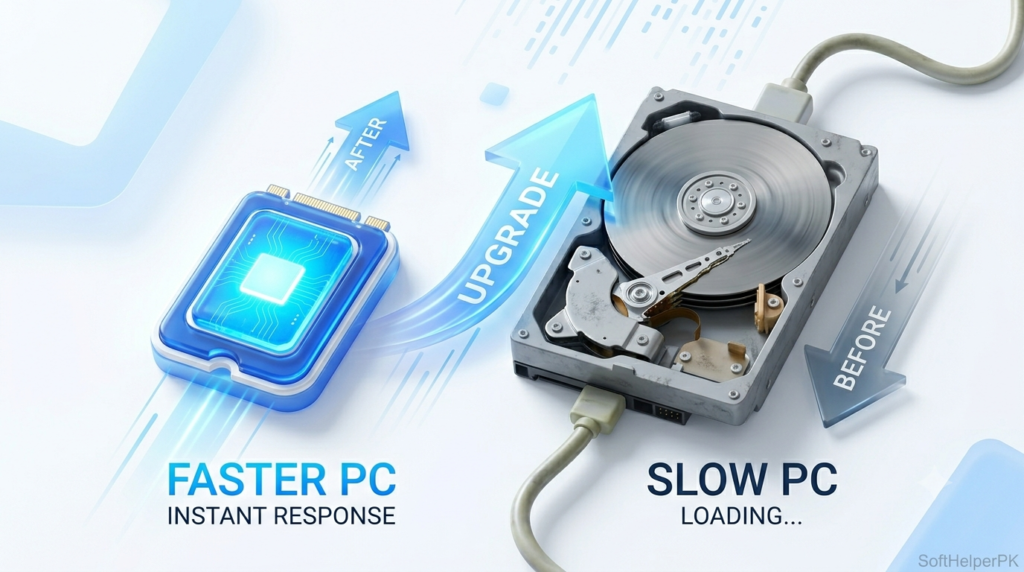 upgrade to SSD faster PC