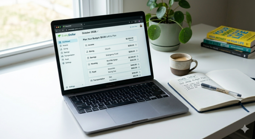 EveryDollar free budget app students 2026 zero based budgeting