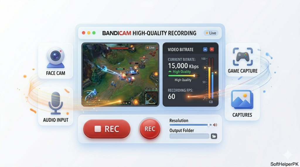 Bandicam free screen recorder
