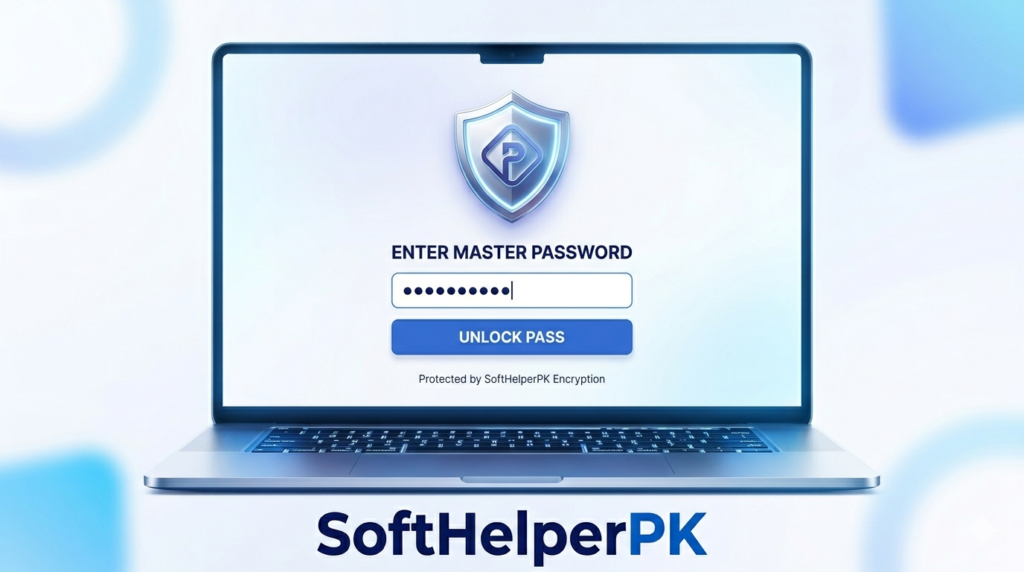 NordPass free password manager on a laptop screen