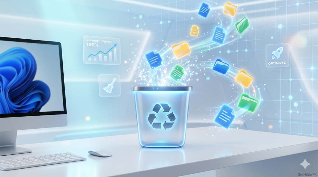clean junk files to speed up PC