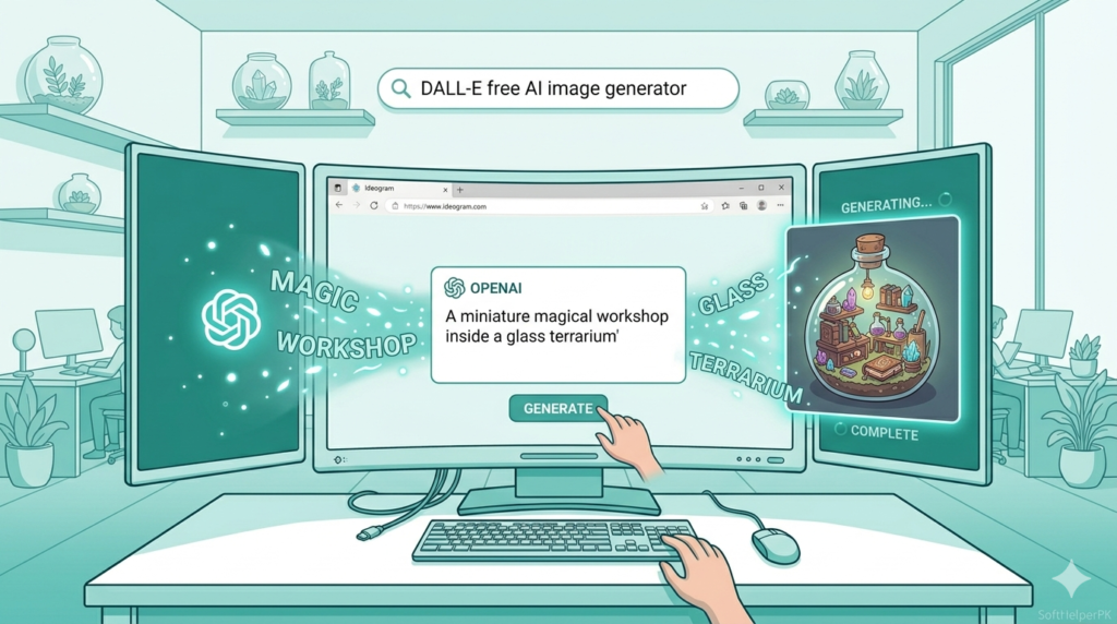 DALL-E free AI image generator