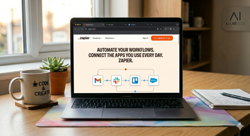 best free AI automation tools 2026 Zapier Make n8n