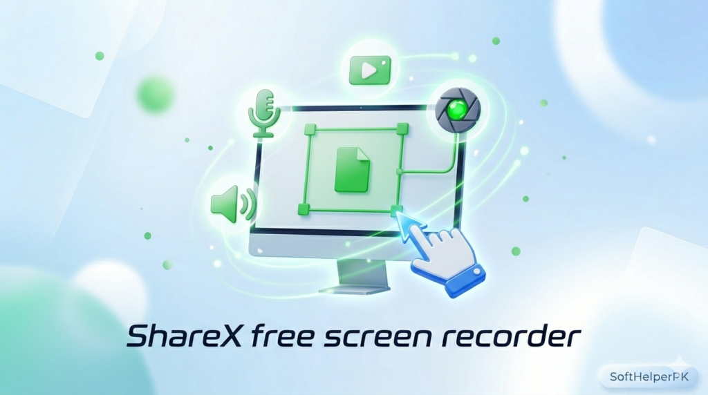 ShareX free screen recorder