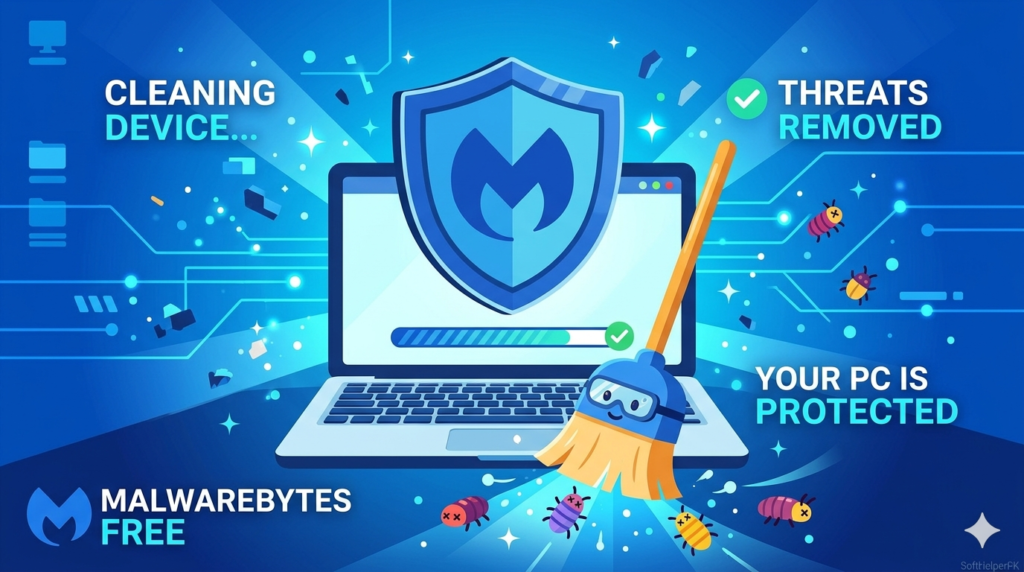 Malwarebytes Free — Best Cleanup Tool