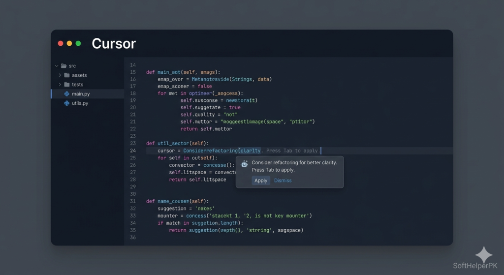 Cursor free AI code editor beginners 2026