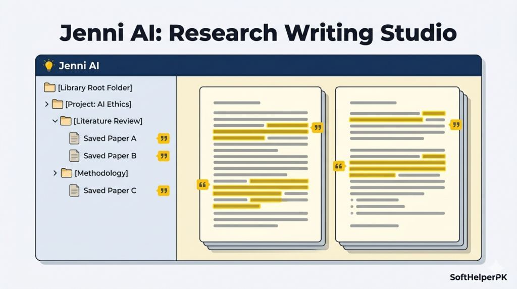 Jenni AI research writing tool 2026