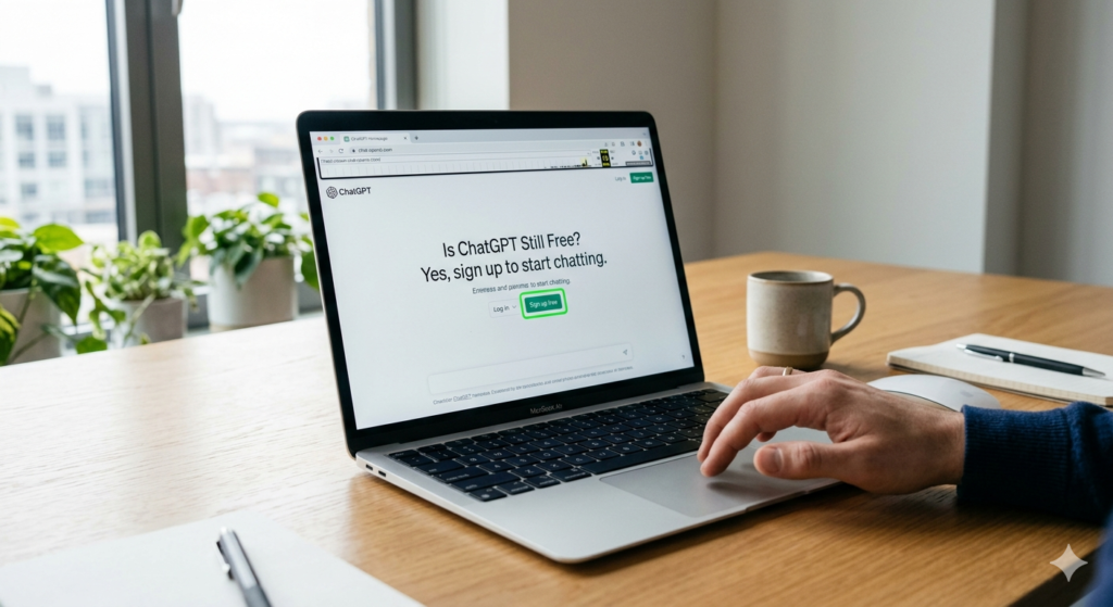 how to sign up for ChatGPT free 2026 step by step