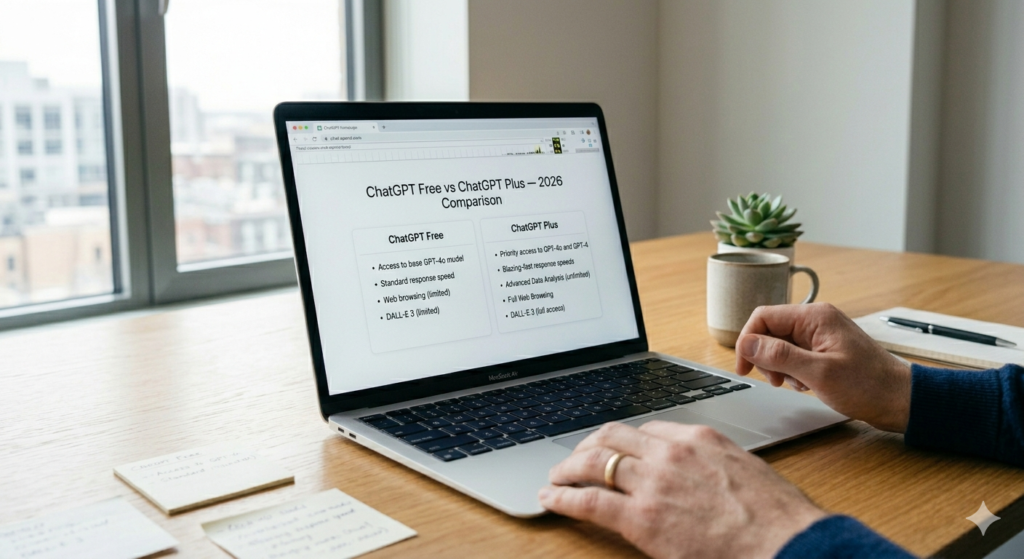 ChatGPT free vs plus 2026 is it worth paying