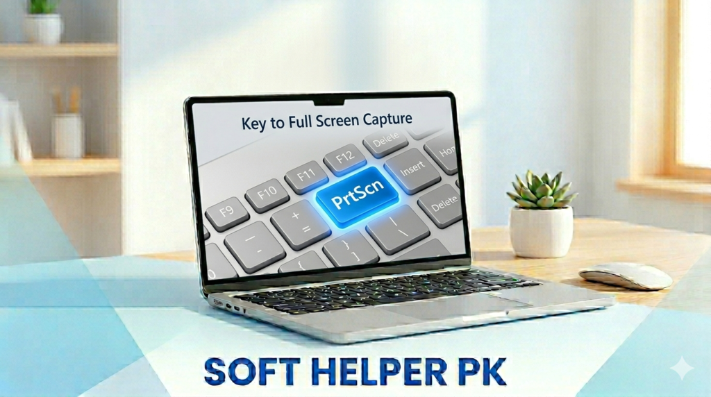 Print Screen key used to take a screenshot on Windows